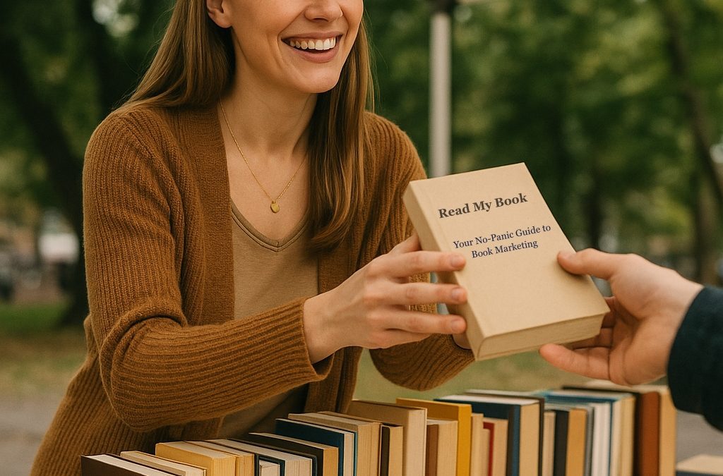 An Author Marketing Her Book