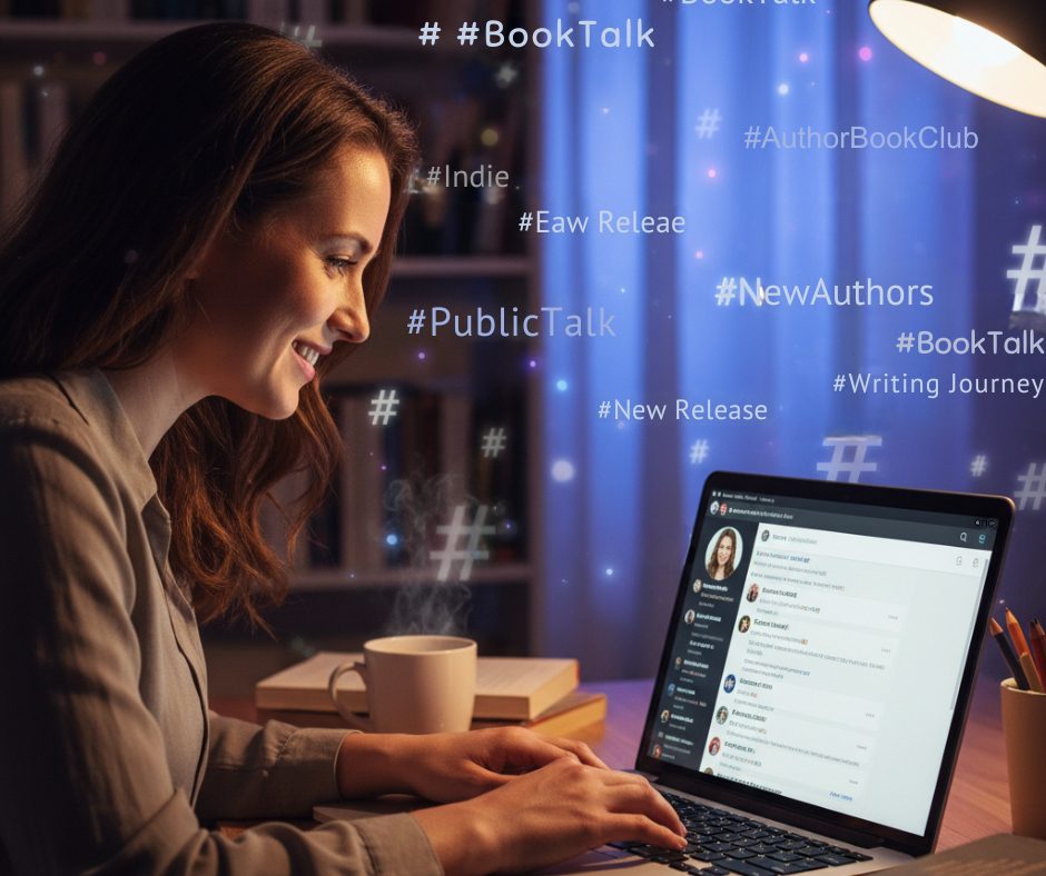 Author focusing on real connections in a digital age beyond hashtags.