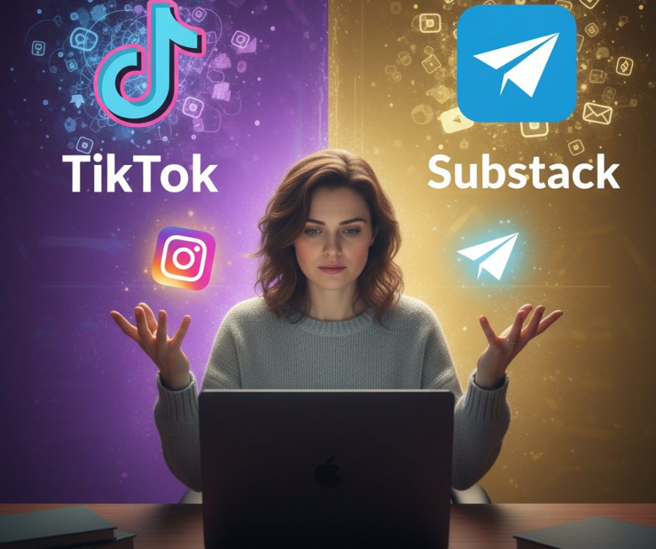 author online presence 2025 TikTok BookTok, books, Instagram, etc